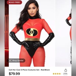 Fashion Nova Incredibles Costume